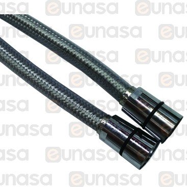 St Steel Flexible Faucet Hose 1.2m 1/2x1/2