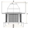 Roof Centrifugal Fan 400°C/2h External