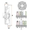 Ventilador HRT/4-300 Bpn 230/400V 50/60Hz Asp