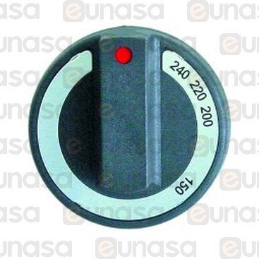 Thermostat Knob FRY-TOP  Ø6x4.6mm