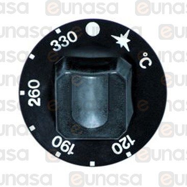 Thermostat Knob Oven  Ø8x6.5mm