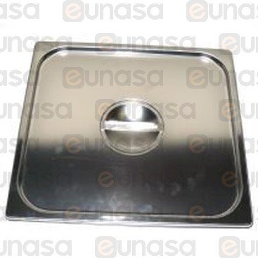 Gastronorm Stainless Steel Tank Lid 2/3