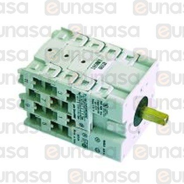 Main Switch 600Vac 16A Position 1/0/2