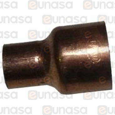 Reduced Copper Hose Sleeve 1/2"x3/8" F-F