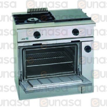 1 Burner +PLATE Cooking Range W/GRILL CAG-21G