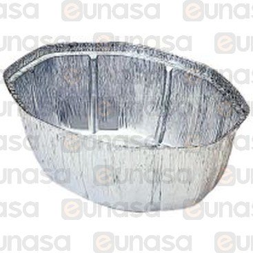 Vassoio Ovale In Alluminio Per Pollo (125Uds