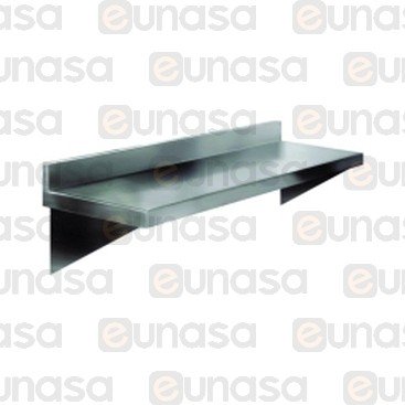 Backsplash St Steel Wall Shelf 1600x300x40mm