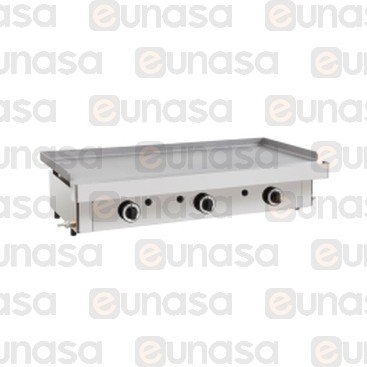 3-ZONE Countertop Gas Hot Plate 1000x400mm