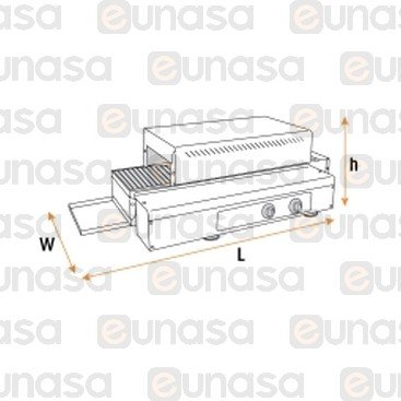 Conveyor Belt Toaster 3000W 230V TTH-3002