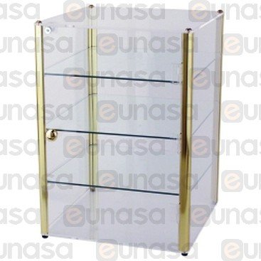 4F Gold Display Cabinet 365x365x520mm W/DOOR