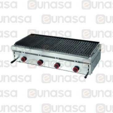 Counter Top Gas Steel Lava Rock Grill PB-120