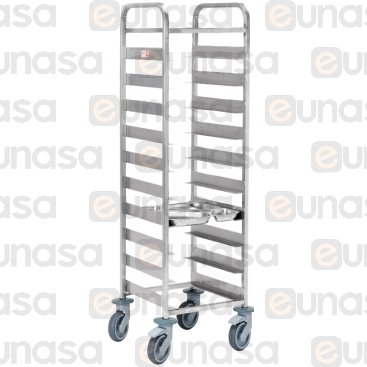 10 Level Rack Trolley For SELF-SERVICE Trays