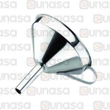 St Steel Funnel With Filter 18/10 Ø100mm