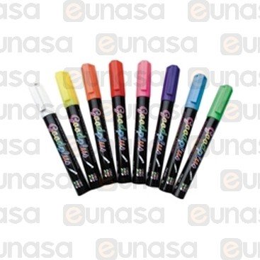 8 Colors Fluorescent Markers Kit