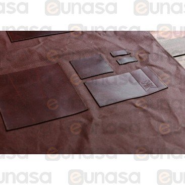 Professional Barista Brown Leather Apron