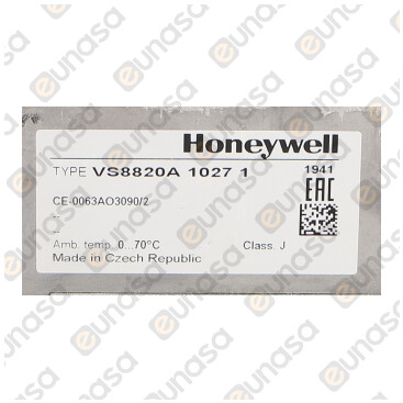 Válvula Honeywell VS8820A 3/4"NPT Gn 0.75V