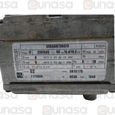 Elettrosit Valvola 230V 50Hz