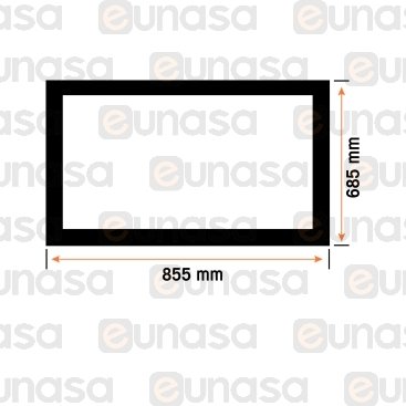 Burlet Forno Porta 855x685mm FC1221E / G