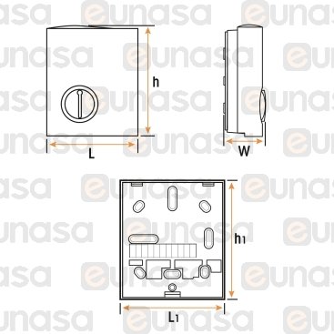 Air Conditioning Thermostat RLA162 +8/+30ºC