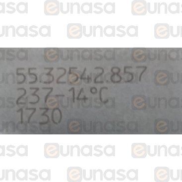 Thermostat Sécurité 10A 400V Tªmax:230ºC