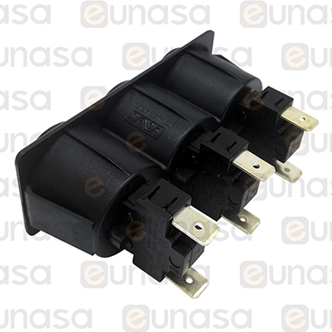 Interruptor Unipolar Triple 16A 230V