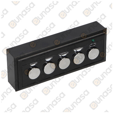 5 Buttons 1 Led Electronic Button Panel