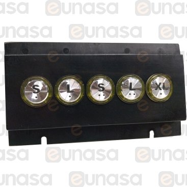 Barista Espresso Machine Button Panel Raised