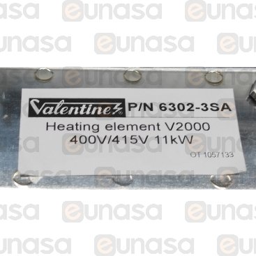 Heating Element 400V 11000W 150x285x255mm