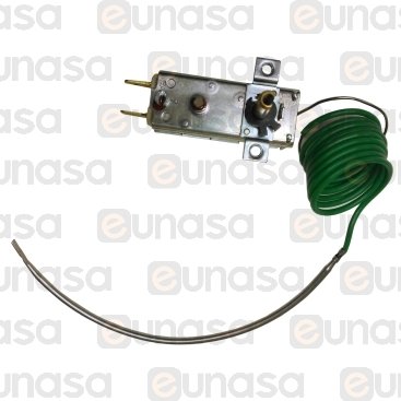Thermostat 35°C/128°C 16A