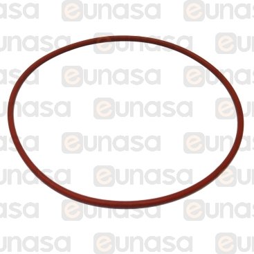 O-RING In Silicone Ø80x2mm Rosso