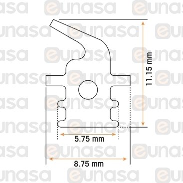 Door Gasket 8.75x11.15mm Profile (1330mm)