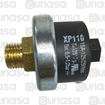 Pressure Switch 230V 16A 1/4 0.5-1.2bar XP110