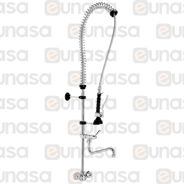 2 Faucets Shower Tap With Spout