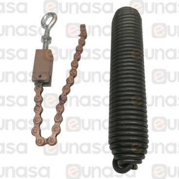 Door Chain W/TENSIONER And HJ-45 Spring