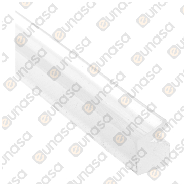Burlete Silicona Blanco 11.3x14.3mm (1 METRO)