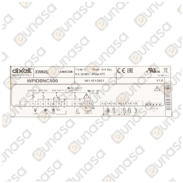Digital Thermostat 230V XW60L-5N0C0N