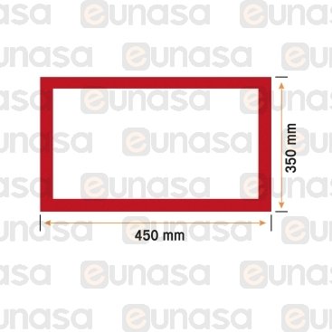 Burlete Puerta Horno Palma 450x350mm
