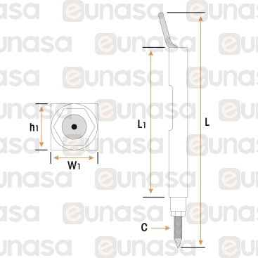 Bujia Encendido 7x5.5x65mm Faston H