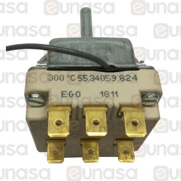 Thermostat FRY-TOP 115°C/300°C 16A 380V