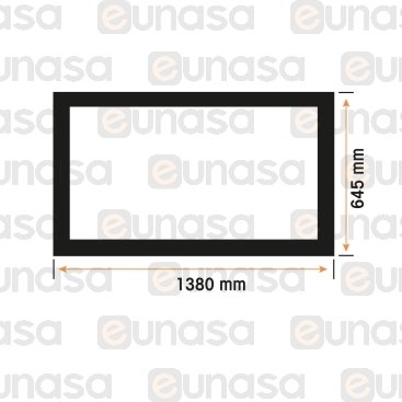Burlet Forno Porta 1380x645mm