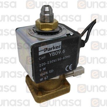 3 Ways Manual Solenoid Valve 230V With Wire