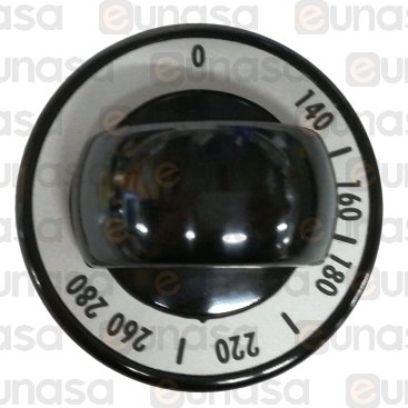Thermostat Knob Oven  Ø6x4.6mm