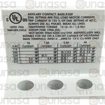 Safety Contactor 690V 1.6/2.5A 1.1kW