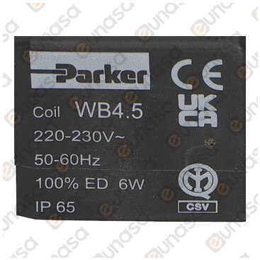 Electropump Coil 3/8 230V 4.5W Parker