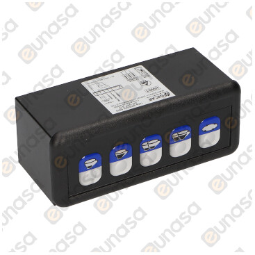 Blue Electronic Button Panel 230V 50/60Hz