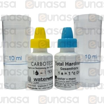 Kit Comprobador Dureza Agua WATER+MORE