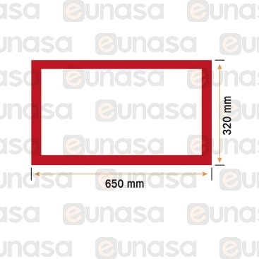 Burlete Puerta Horno HNG3 650x320mm