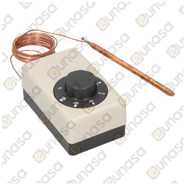 Thermostat -30/+30ºC 230V Capillary 2000mm