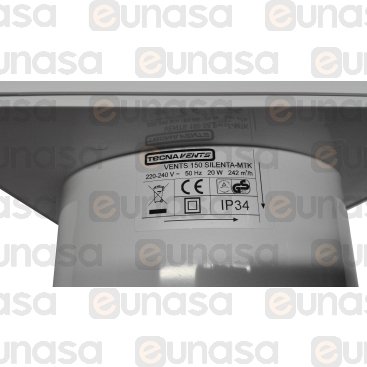 Extractor Helicoidal 230V 50/60Hz 20W 242m³/h