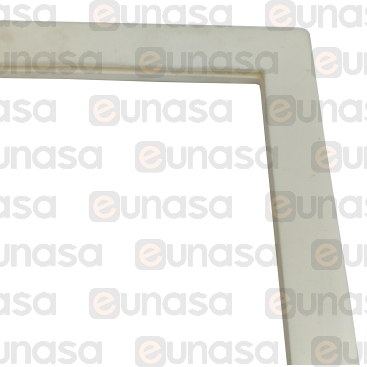 Burlete 205x155mm Silicona Blanca PP-PPS